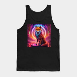 wolf portal design T-Shirt cute Tank Top